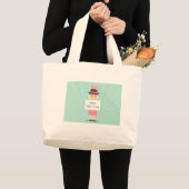 4月の愚か者 ラージトートバッグ (正面(商品))
