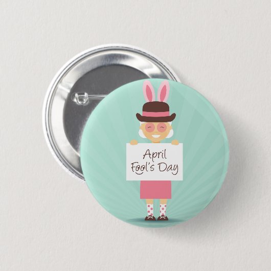 4月の愚か者 缶バッジ (正面&裏面)