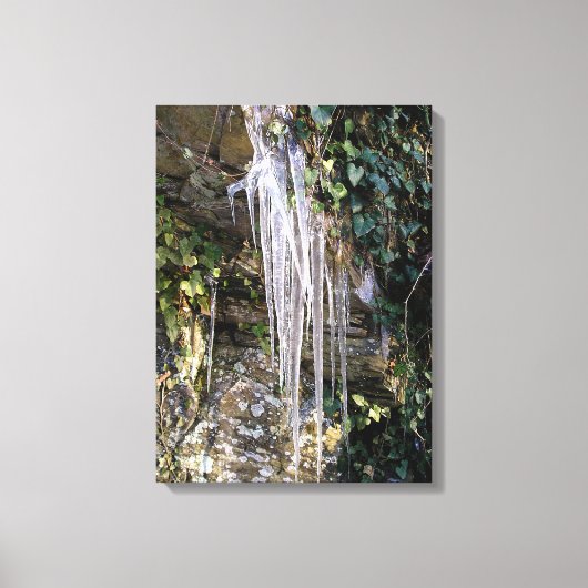 4月の朝 キャンバスプリント (正面)