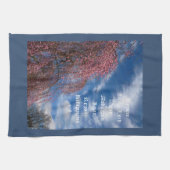 4月の空とピリピ4:4 キッチンタオル (横)