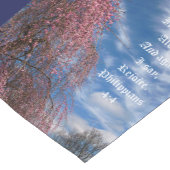 4月の空とピリピ4:4 ショートテーブルランナー (コーナー)