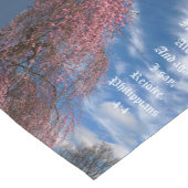 4月の空とピリピ4:4 ショートテーブルランナー (コーナー)