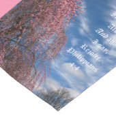 4月の空とピリピ4:4 ショートテーブルランナー (コーナー)