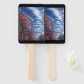 4月の空とピリピ4:4 ハンドファン (正面&裏面)