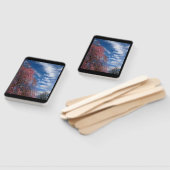 4月の空とピリピ4:4 ハンドファン (組立なし)