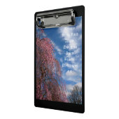 4月の空とピリピ4:4 ミニクリップボード (アングル2)