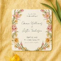 4月の花園 水仙の結婚式延期通知