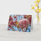 4月の花[グリーティングカード] カード (黄色い花)