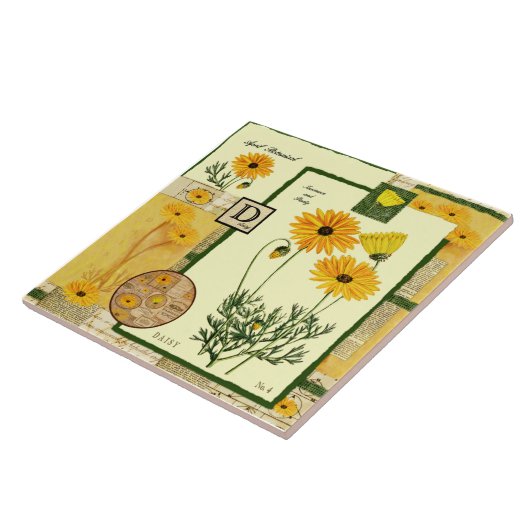 4月の花 タイル (側面)