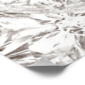 4月の誕生石の宝石ダイヤモンド ポスター (角)