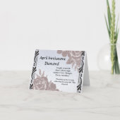 4月の誕生石ダイヤモンドカードパーリー カード (正面)