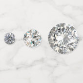 4月の誕生石ダイヤモンドテーブル コンフェッティ (正面)