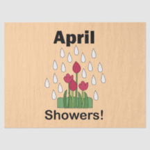 4月の雨にピンクのデイジー花 フローラル