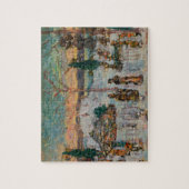 4月の雪モーリス・プレンダーガスト、ヴィンテージ・アート ジグソーパズル (縦)