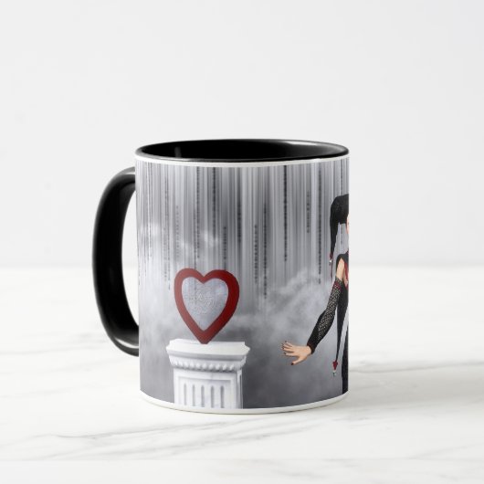 4月はマグに沢山与えます マグカップ (正面左)