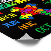 4月は国家自閉症啓発ヶ月キッズボーイズ ポスター (角)