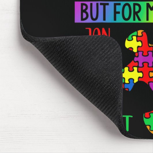 4月は国家自閉症啓発ヶ月キッズボーイズ マウスパッド (コーナー)