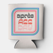 4月オールデイ70sレトロストライプのタイプクーラーボックス 缶クーラー (正面)