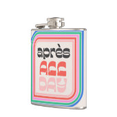 4月オールデイ70sレトロストライプのタイプフラスコ フラスク (左)