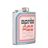 4月オールデイ70sレトロストライプのタイプフラスコ フラスク (右)