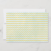 4月シャワーが5月の花をもたらす赤ちゃんシャワー サンキューカード (裏面)