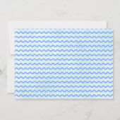 4月シャワーが5月の花をもたらす赤ちゃんシャワー サンキューカード (裏面)