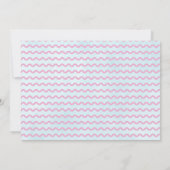 4月シャワーが5月の花をもたらす赤ちゃんシャワー サンキューカード (裏面)