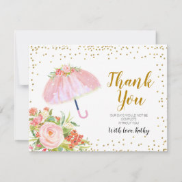 4月シャワーが5月の花を持ってくるサンキューカード サンキューカード