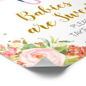 4月シャワーベビーは甘いPlease Take A Treat ポスター (角)