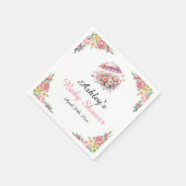 4月シャワー五月花ベビーシャワー スタンダードカクテルナプキン (角)