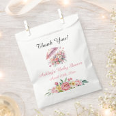 4月シャワー五月花ベビーシャワー フェイバーバッグ (クリップ留めされた状態)