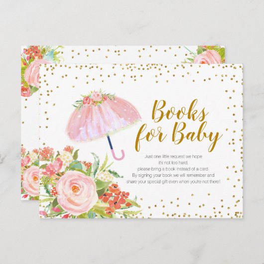 4月シャワー持ってくる5月の花の本ベビーPos ポストカード (正面/裏面)