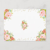 4月シャワー持ってくる5月の花の本ベビーPos ポストカード (裏面)