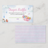 4月シャワー持参5月の花おむつラッフル エンクロージャーカード (正面/裏面)