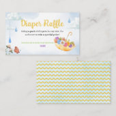 4月シャワー持参5月の花おむつラッフル エンクロージャーカード (正面/裏面)