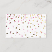4月シャワー持参5月の花おむつラッフル エンクロージャーカード (裏面)