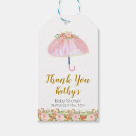 4月シャワー持参5月フラワーサンキューラベル ギフトタグ