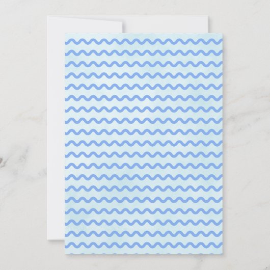 4月シャワー5月の花をもたらす春赤ちゃんシャワー 招待状 (裏面)