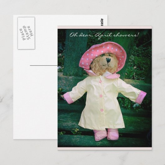 4月シャワー ポストカード (正面/裏面)