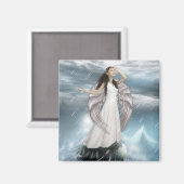 4月シャワー（マグネット） マグネット (正面/裏面)