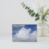 4月シャワー 名刺 (スタンド正面)