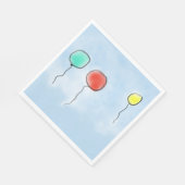 4月バルーン スタンダードランチョンナプキン (角)