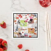 4月パリ2 スタンダードカクテルナプキン (インサイチュ)