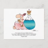 4月マッカラムまでにボトルポストカードに涙 ポストカード (正面)