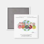 4月マッカラムまでにCHILDREN OF WORLD MAGNET マグネット (正面/裏面)