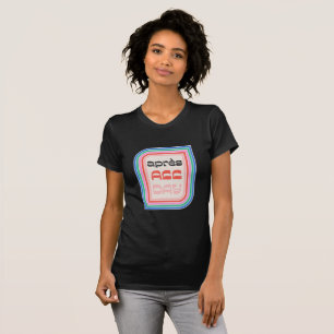 4月全日70秒レトロタイプ女性Tシャツ Tシャツ