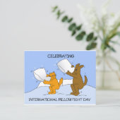 4月国際的2日まくら闘いの日 ポストカード (スタンド正面)