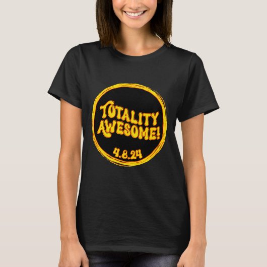 4月日食ギフトトタリティ Tシャツ (正面)