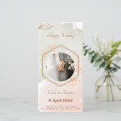 4月結婚式招待状に咲く恋物語، (スタンド正面)