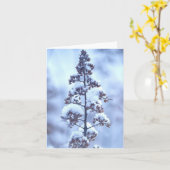 4月雪 カード (黄色い花)